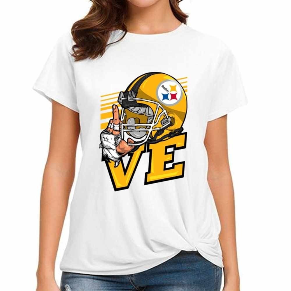 Love Sign Pittsburgh Steelers T-Shirt